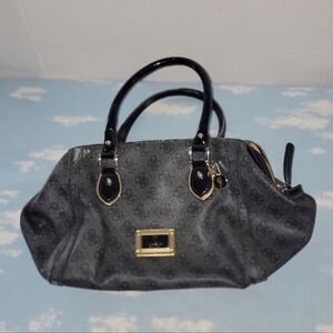 Guess Elegant Black Designer Handbag